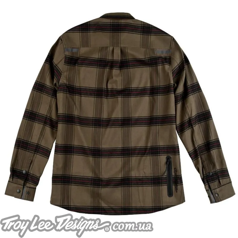 Рубашка TLD GRIND FLANNEL YD PlAID [DARK PINE]