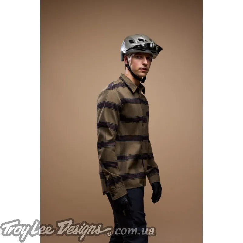 Рубашка TLD GRIND FLANNEL YD PlAID [DARK PINE]