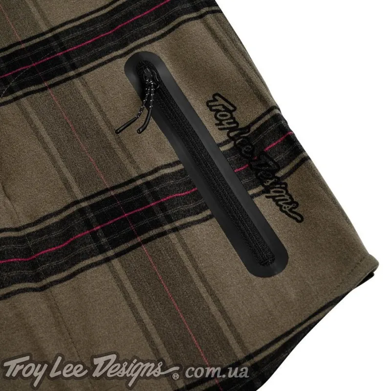Рубашка TLD GRIND FLANNEL YD PlAID [DARK PINE]