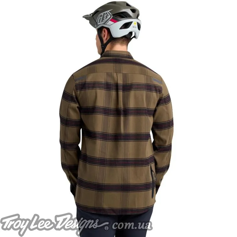 Рубашка TLD GRIND FLANNEL YD PlAID [DARK PINE]