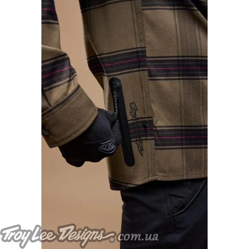 Рубашка TLD GRIND FLANNEL YD PlAID [DARK PINE]