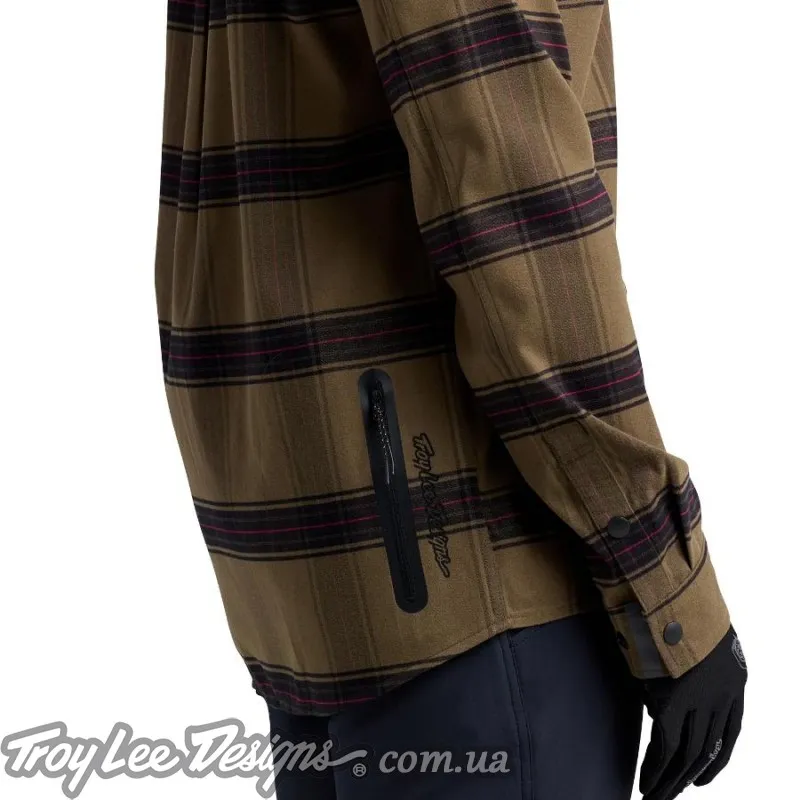 Рубашка TLD GRIND FLANNEL YD PlAID [DARK PINE]