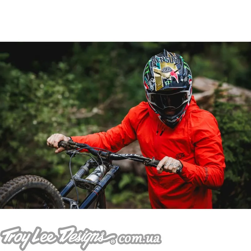 Ветровка TLD DRIFT WINDBREAKER MONO [FIRE ORANGE] LG