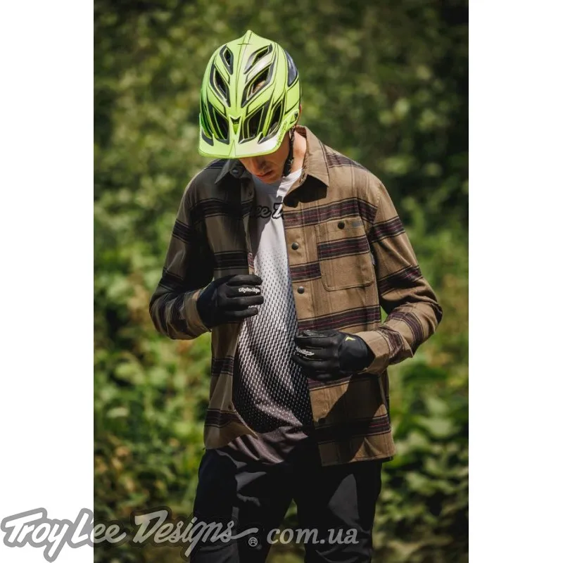 Рубашка TLD GRIND FLANNEL YD PlAID [DARK PINE]