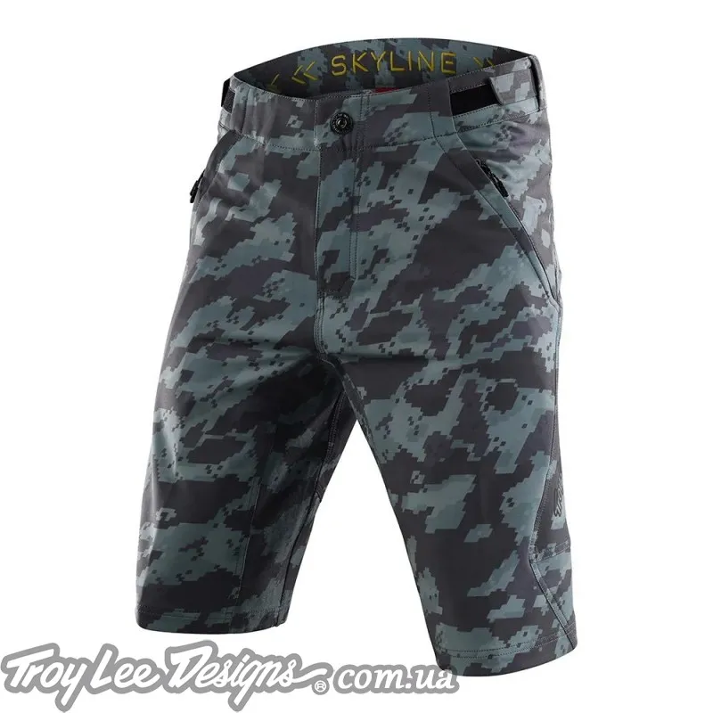 Велошорты TLD Skyline Short Shell Digi [Camo Spruce] 