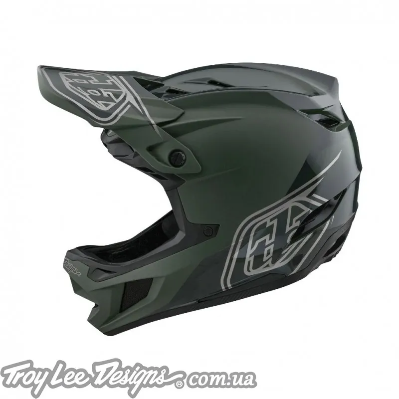 Вело шлем TLD D4 POLYACRYLITE HELMET SHADOW [OLIVE] 
