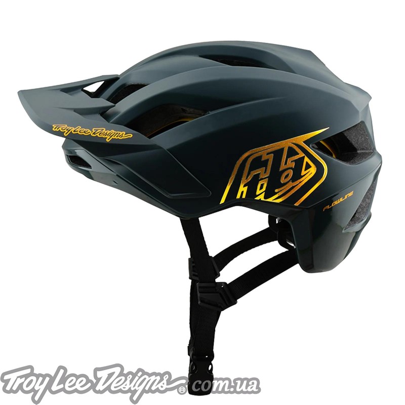 Вело шлем TLD YOUTH FLOWLINE HELMET; POINT [GRAY / GOLD] OSFA