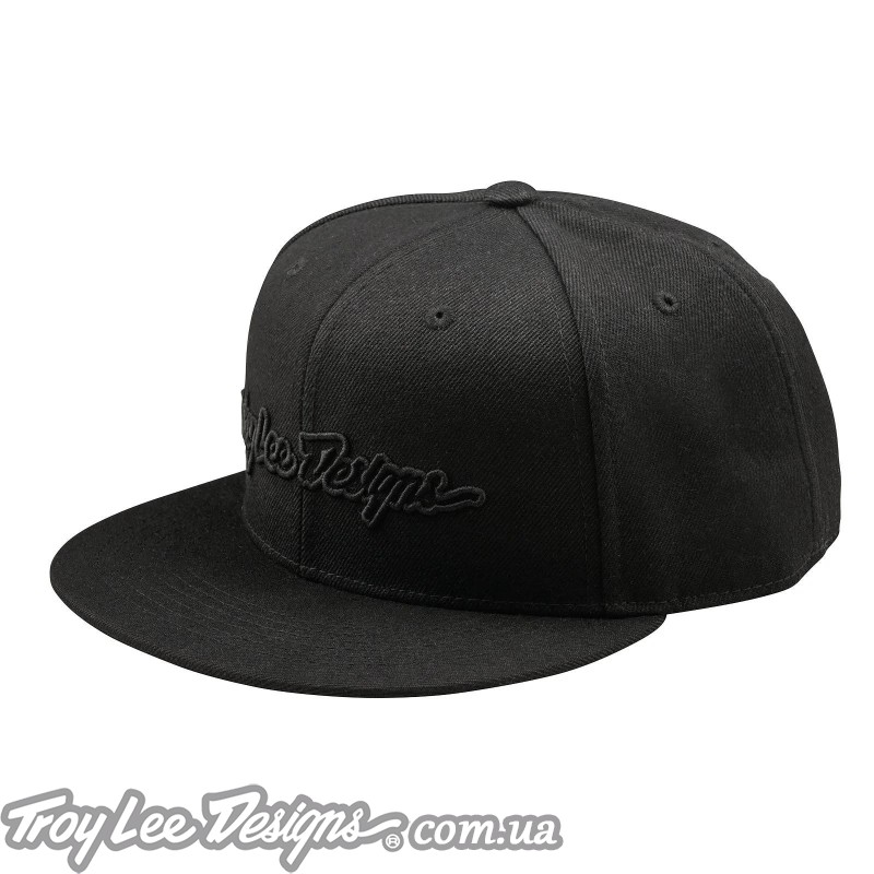 Кепка TLD FLAT BILL SNAPBACK; SIGNATURE [BLACK / BLACK] OSFA