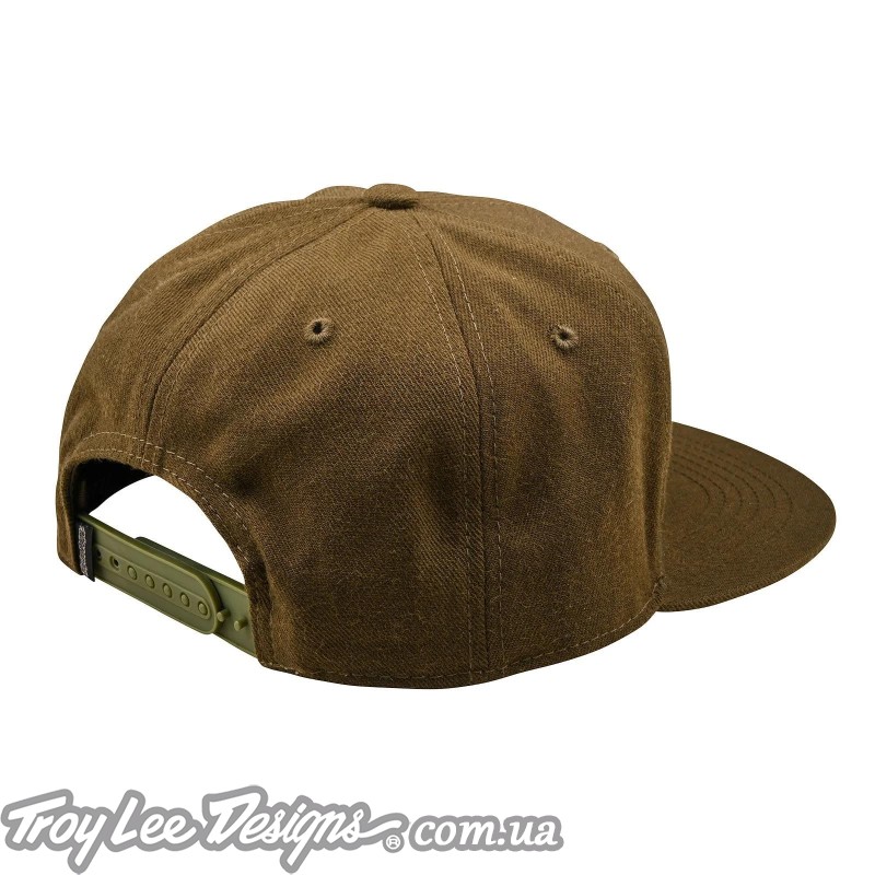Кепка TLD FLAT BILL SNAPBACK; SCHOLAR [OLIVE] OSFA