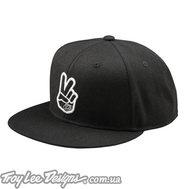 Кепка TLD FLAT BILL SNAPBACK; PEACE [BLACK] OSFA
