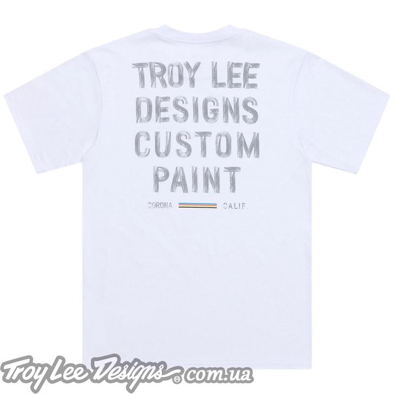 Футболка TLD SHORT SLEEVE TEE; PAINT SHOP [WHITE]