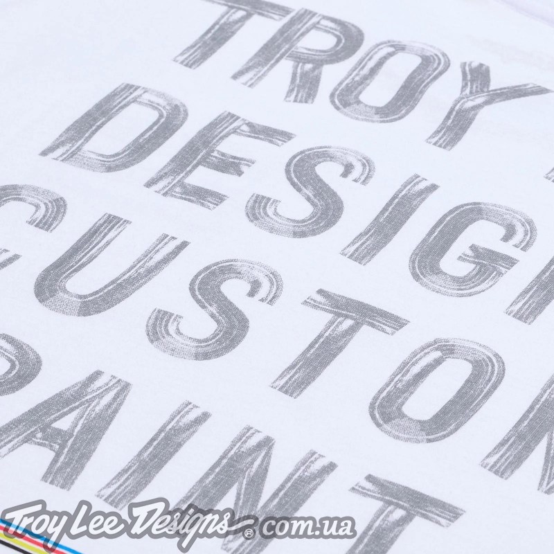 Футболка TLD SHORT SLEEVE TEE; PAINT SHOP [WHITE]