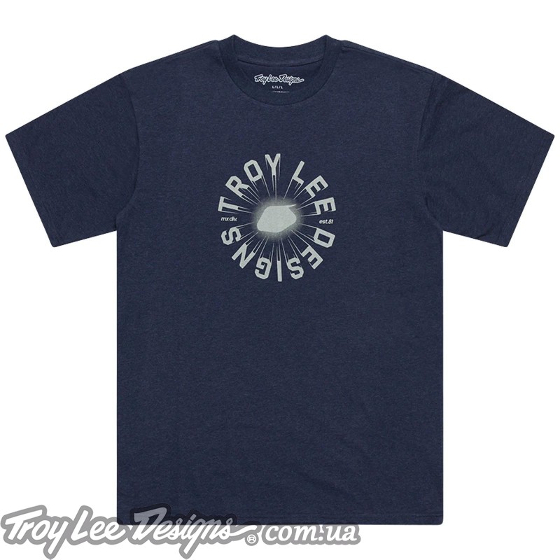 Футболка TLD SHORT SLEEVE TEE; ROTATION [NAVY HEATHER]