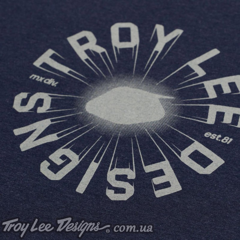 Футболка TLD SHORT SLEEVE TEE; ROTATION [NAVY HEATHER]