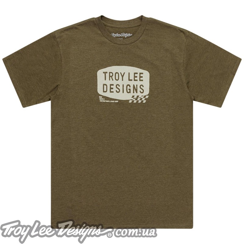 Футболка TLD SHORT SLEEVE TEE; STAMP [OLIVE HEATHER]