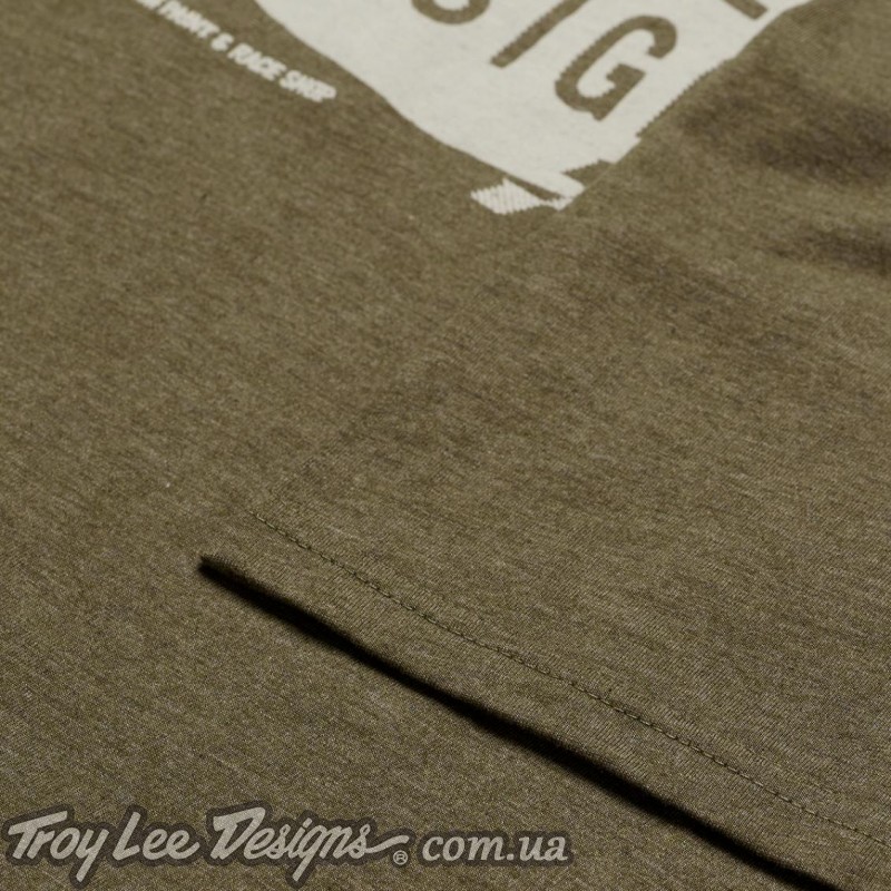 Футболка TLD SHORT SLEEVE TEE; STAMP [OLIVE HEATHER]