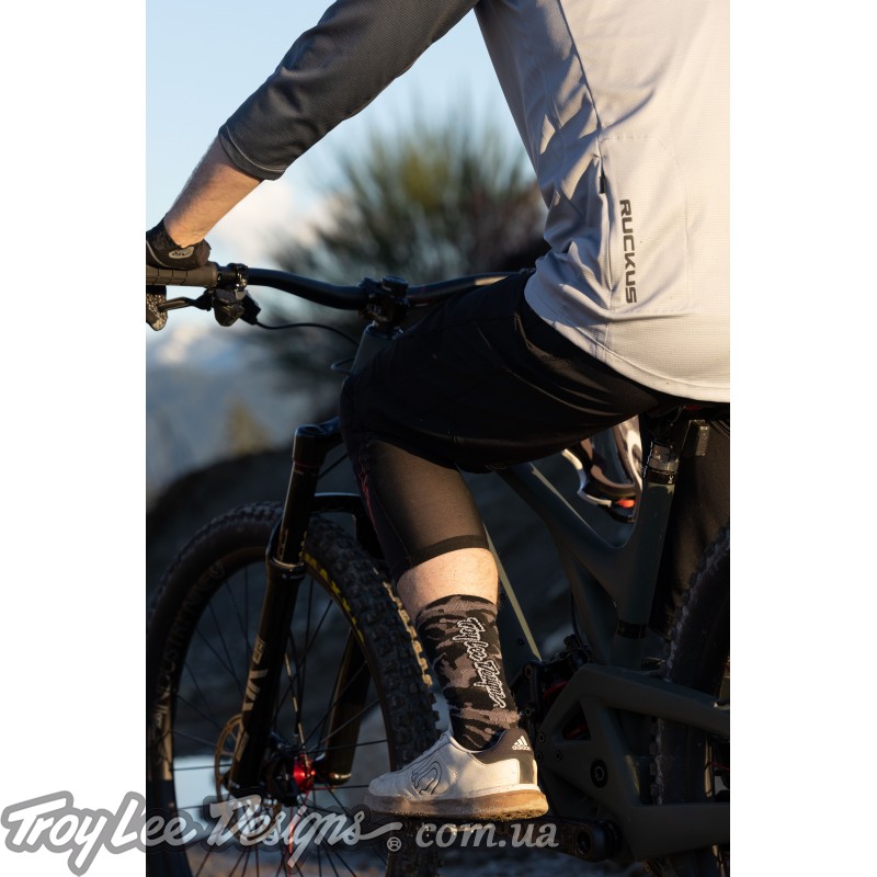 Шкарпетки TLD MENS PERFORMANCE SOCKS; PEACE &amp; WHEELIES [FUSCIA]