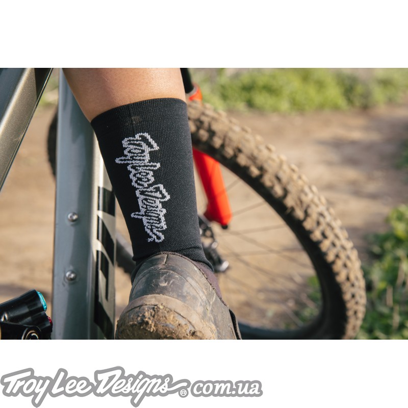 Шкарпетки TLD MENS PERFORMANCE SOCKS; PEACE &amp; WHEELIES [FUSCIA]