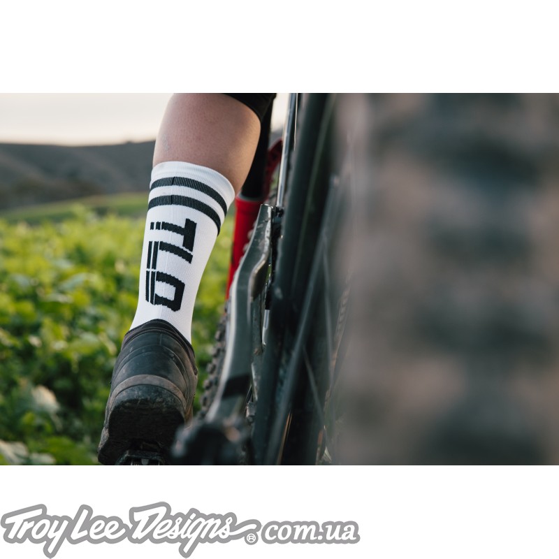 Шкарпетки TLD MENS PERFORMANCE SOCKS; PEACE &amp; WHEELIES [FUSCIA]
