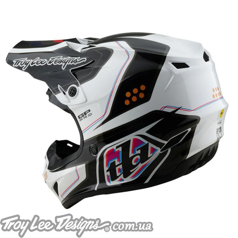 Мото шолом TLD GP PRO HELMET; TROOPER [WHITE]