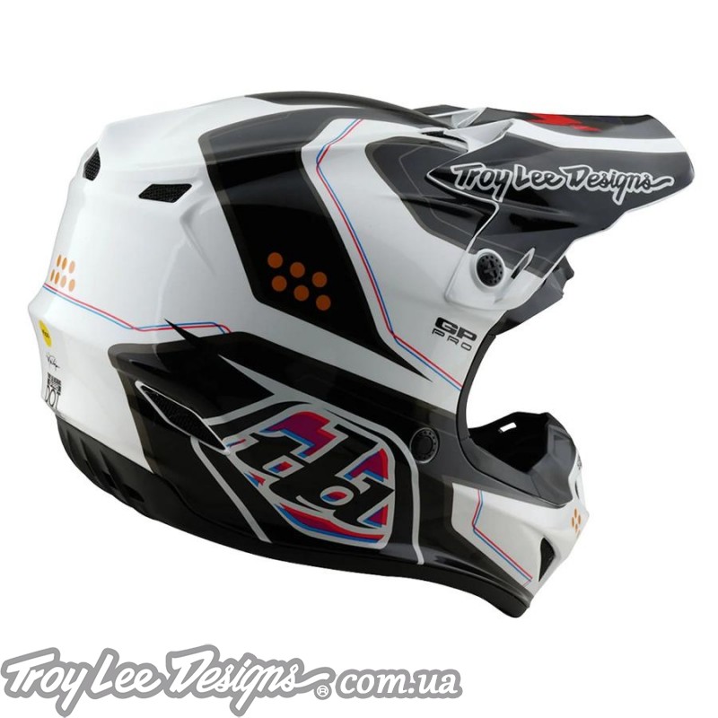 Мото шолом TLD GP PRO HELMET; TROOPER [WHITE]