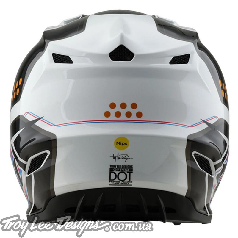 Мото шолом TLD GP PRO HELMET; TROOPER [WHITE]
