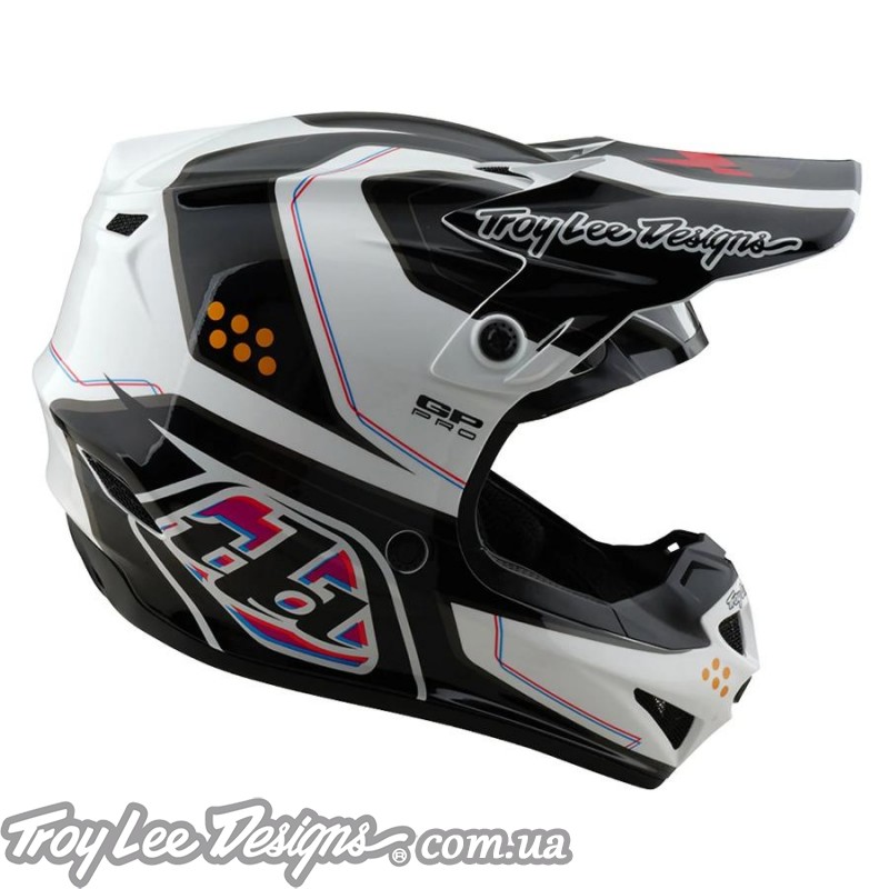 Мото шолом TLD GP PRO HELMET; TROOPER [WHITE]