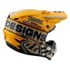 Мото шолом TLD GP PRO HELMET; FIFTY-50 [WHITE / GOLD]