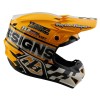 Мото шолом TLD GP PRO HELMET; FIFTY-50 [WHITE / GOLD]