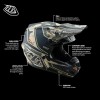 Мото шолом TLD GP PRO HELMET; MONO [BLACK]