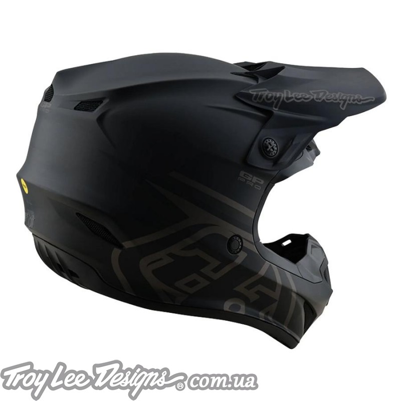 Мото шолом TLD GP PRO HELMET; MONO [BLACK]