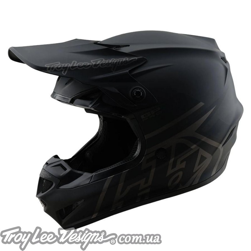 Мото шолом TLD GP PRO HELMET; MONO [BLACK]