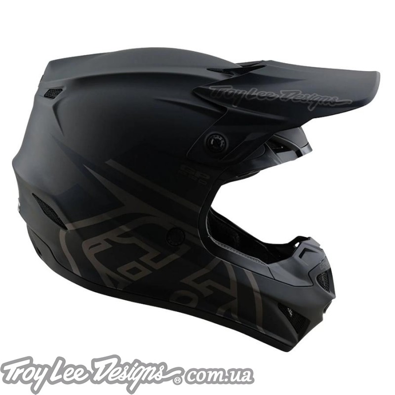 Мото шолом TLD GP PRO HELMET; MONO [BLACK]