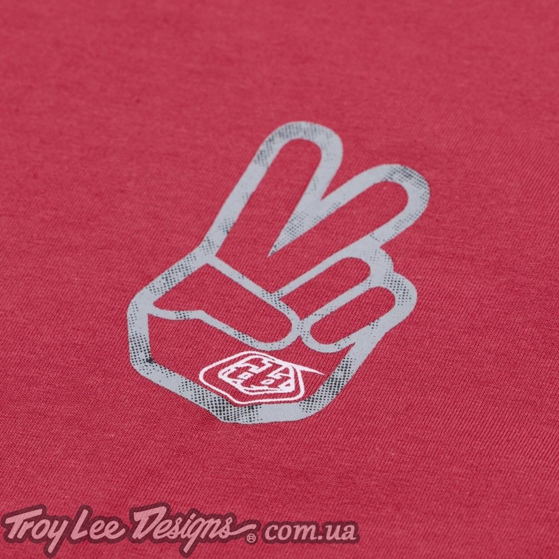 Футболка TLD SHORT SLEEVE TEE; PEACE OUT [FUCHSIA]