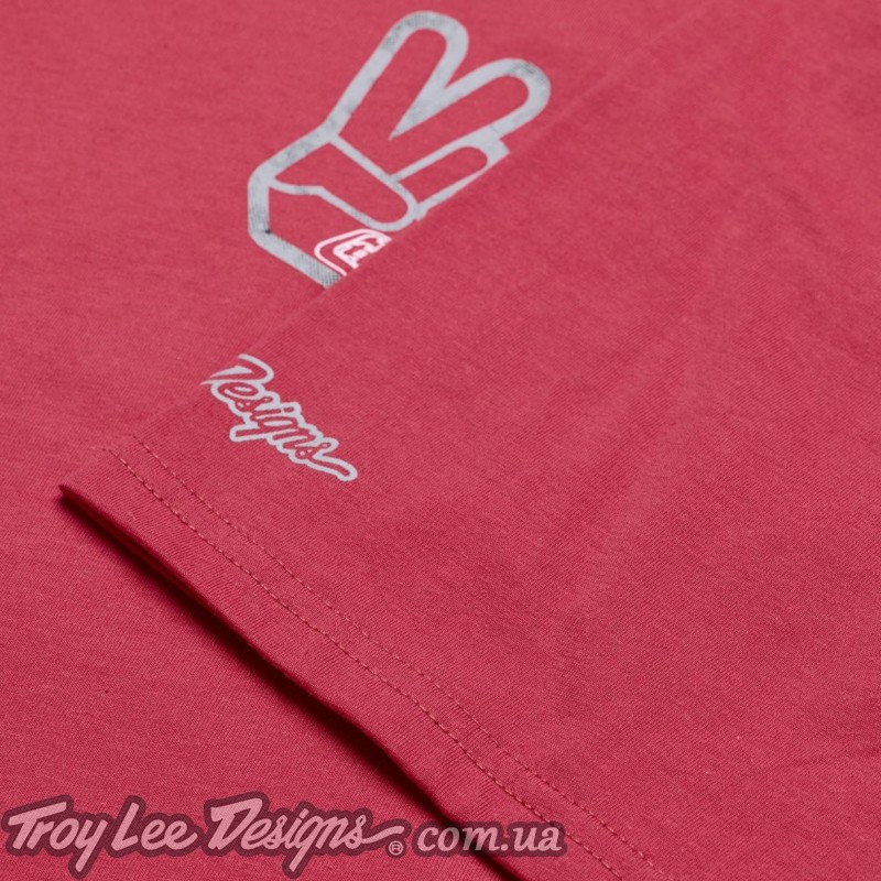 Футболка TLD SHORT SLEEVE TEE; PEACE OUT [FUCHSIA]