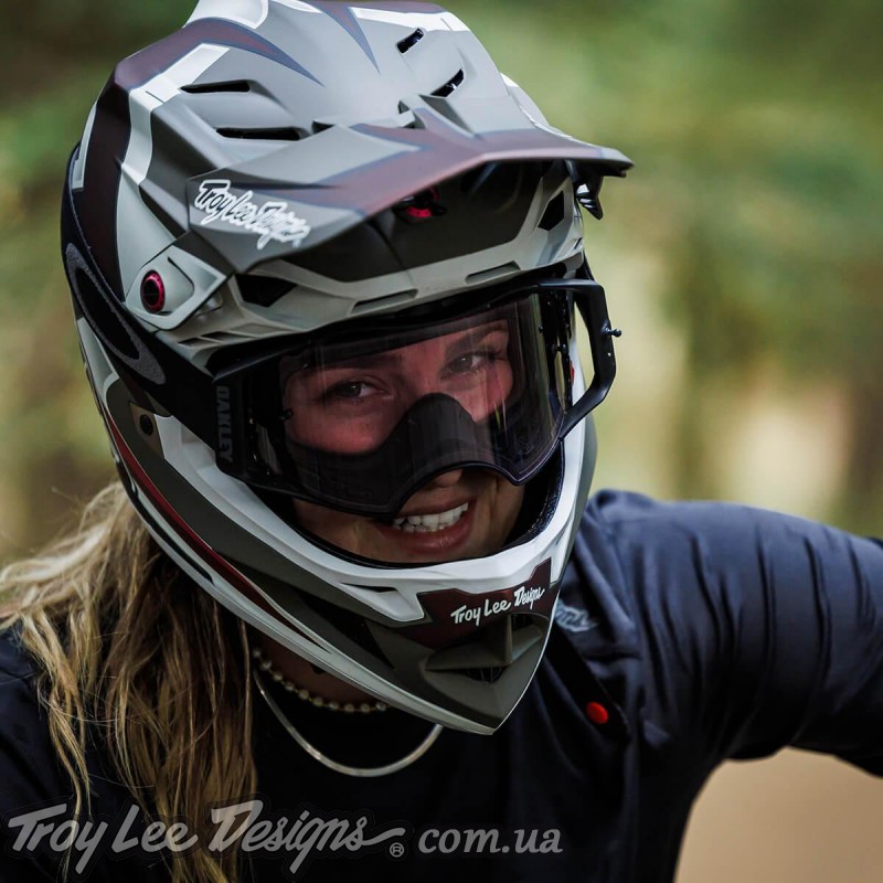 Вело шолом TLD D4 POLYACRYLITE HELMET; SHADOW [TIMBER]