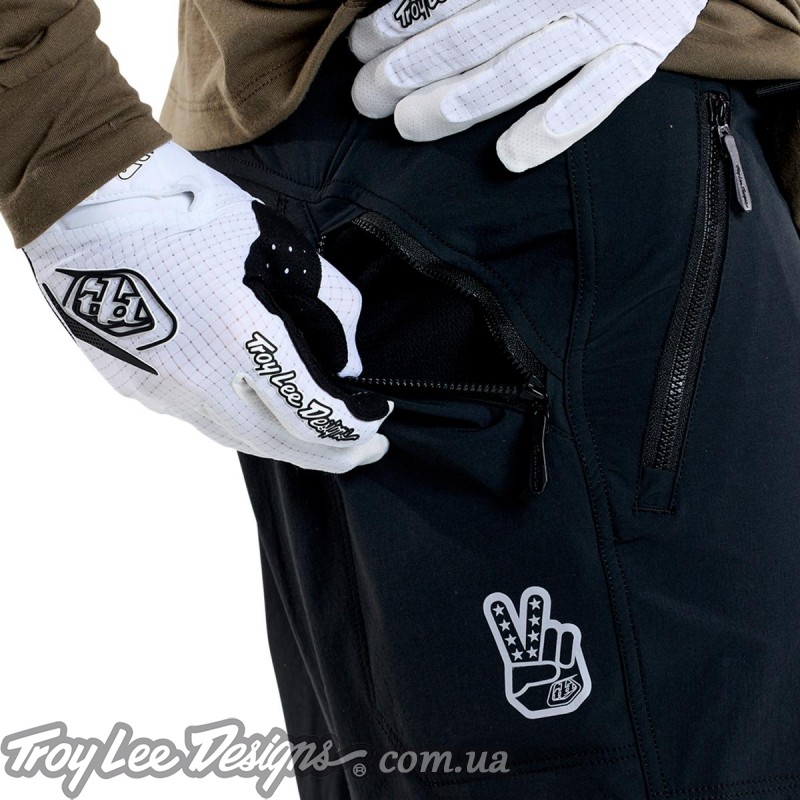 Велошорты TLD SKYLINE TRAIL SHORT SHELL; MONO [BLACK]