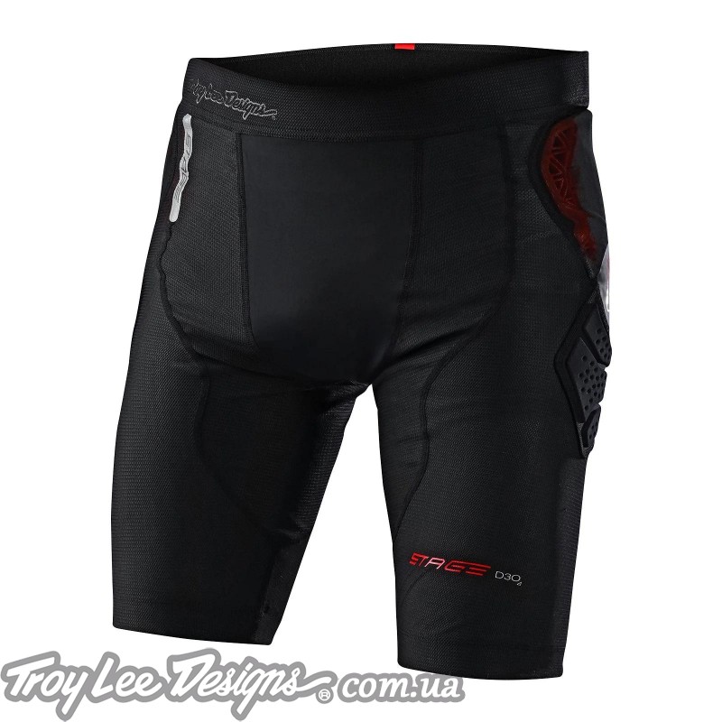 Защитые шорты TLD STAGE GHOST D30 SHORT BASELAYER [BLACK]