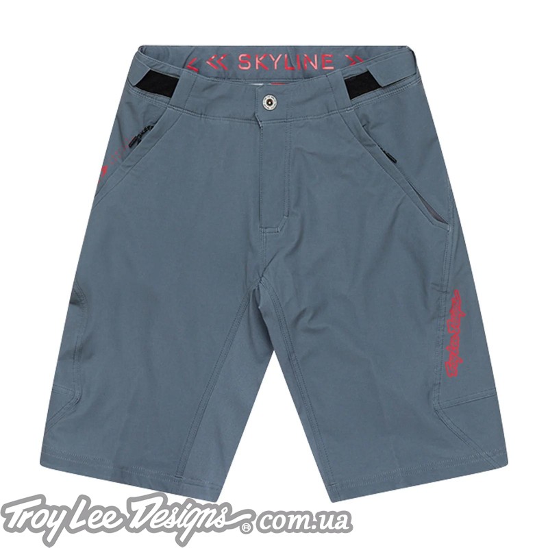 Велошорты TLD SKYLINE TRAIL SHORT SHELL; MONO [STEEL BLUE]
