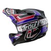 Вело шолом TLD D4 POLYACRYLITE HELMET; LINEAR [BLACK]