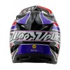 Вело шолом TLD D4 POLYACRYLITE HELMET; LINEAR [BLACK]