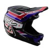 Вело шолом TLD D4 POLYACRYLITE HELMET; LINEAR [BLACK]