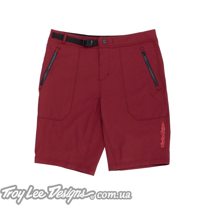 Велошорты TLD SKYLINE TRAIL SHORT SHELL; MONO [OXBLOOD]