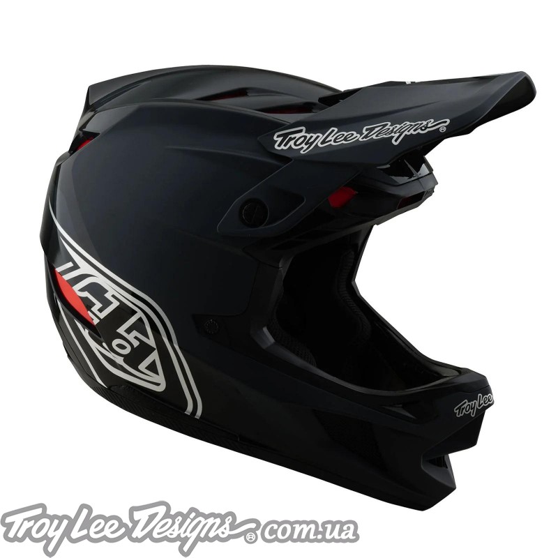 Вело шолом TLD D4 POLYACRYLITE HELMET; SHADOW [BLACK]