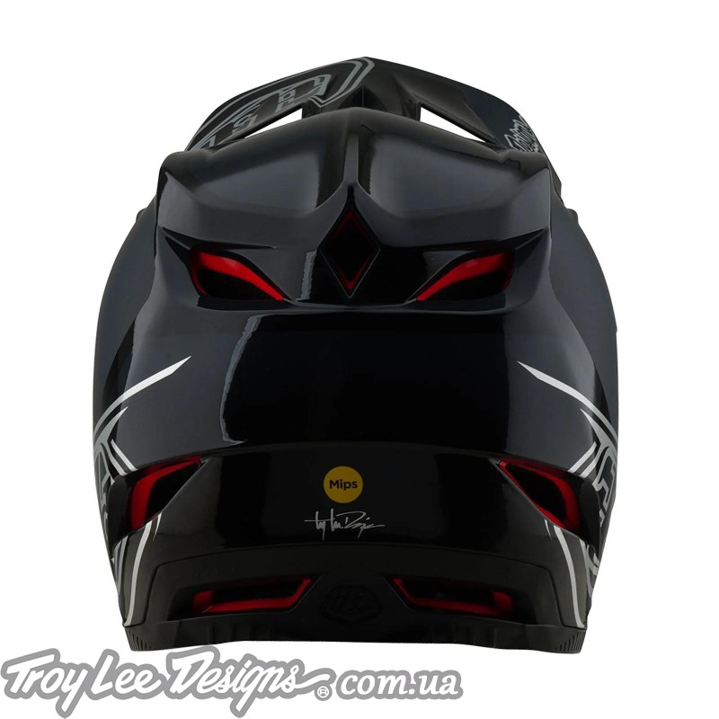 Вело шолом TLD D4 POLYACRYLITE HELMET; SHADOW [BLACK]