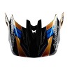 Вело шолом TLD D4 COMPOSITE HELMET; ROYALTY [BLACK / GOLD]