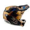 Вело шолом TLD D4 COMPOSITE HELMET; ROYALTY [BLACK / GOLD]