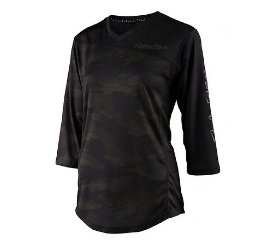 Джерсі TLD WMNS MISCHIEF JERSEY [BRUSHED CAMO ARMY]