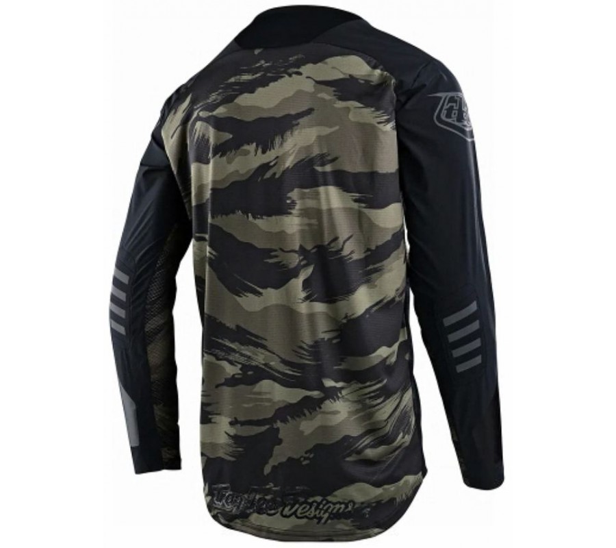 Мото джерсі TLD Scout SE Jersey  [SYSTEMS BRUSHED CAMO BLk/MILITARY GREEN]