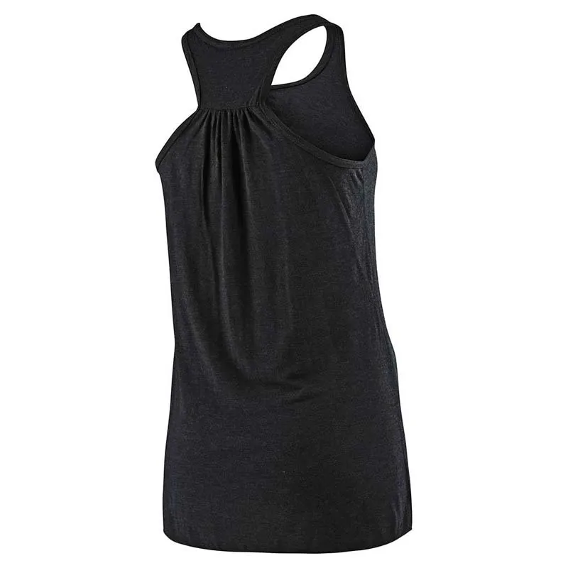 Футболка TLD WMNS MOTOR OIL TANK [BLACK HEATHER]